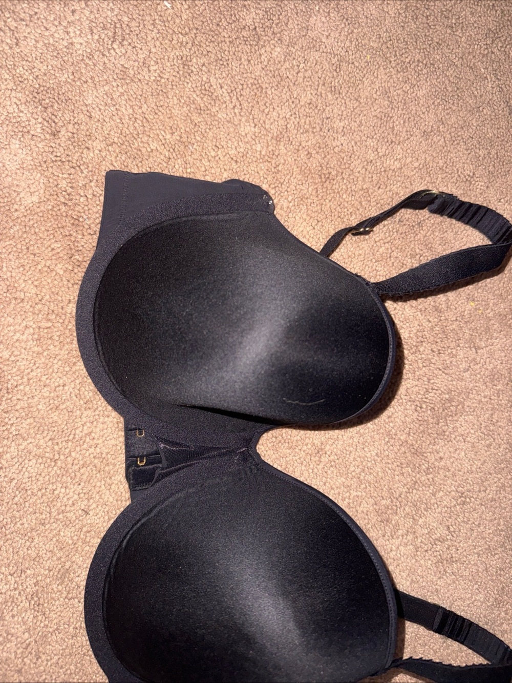 ThirdLove Smooth Underwire Black T-Shirt Bra - Picture 3 of 6